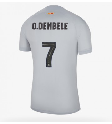 Barcelona Ousmane Dembele #7 Tredjedrakt 2022-23 Kortermet